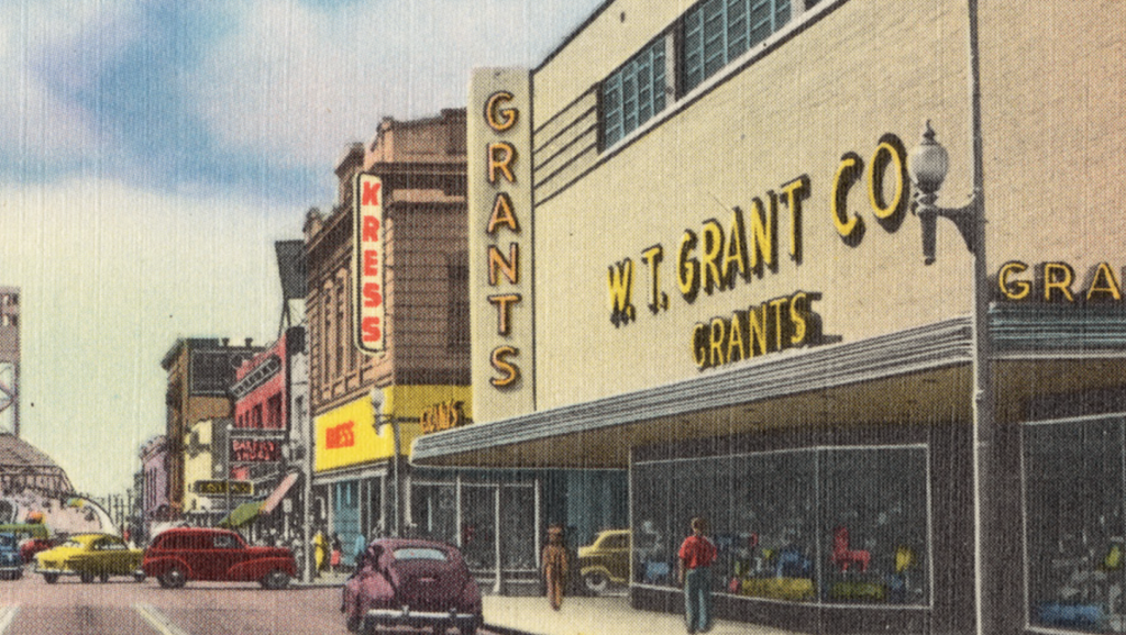 W.T. Grant Co. 25 Cent Store 